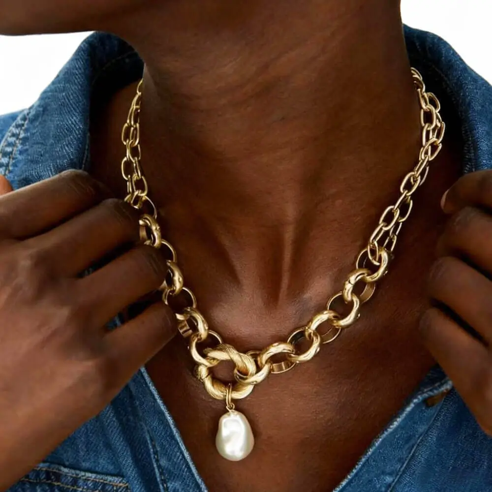 Set of jewelry product photos with a consistent on-brand look across website, social and ads