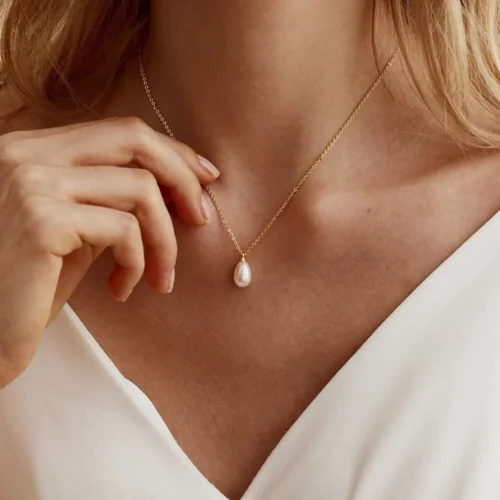 AI-generated jewelry designs shown on multiple virtual models for B2B catalogs and wholesale quoting