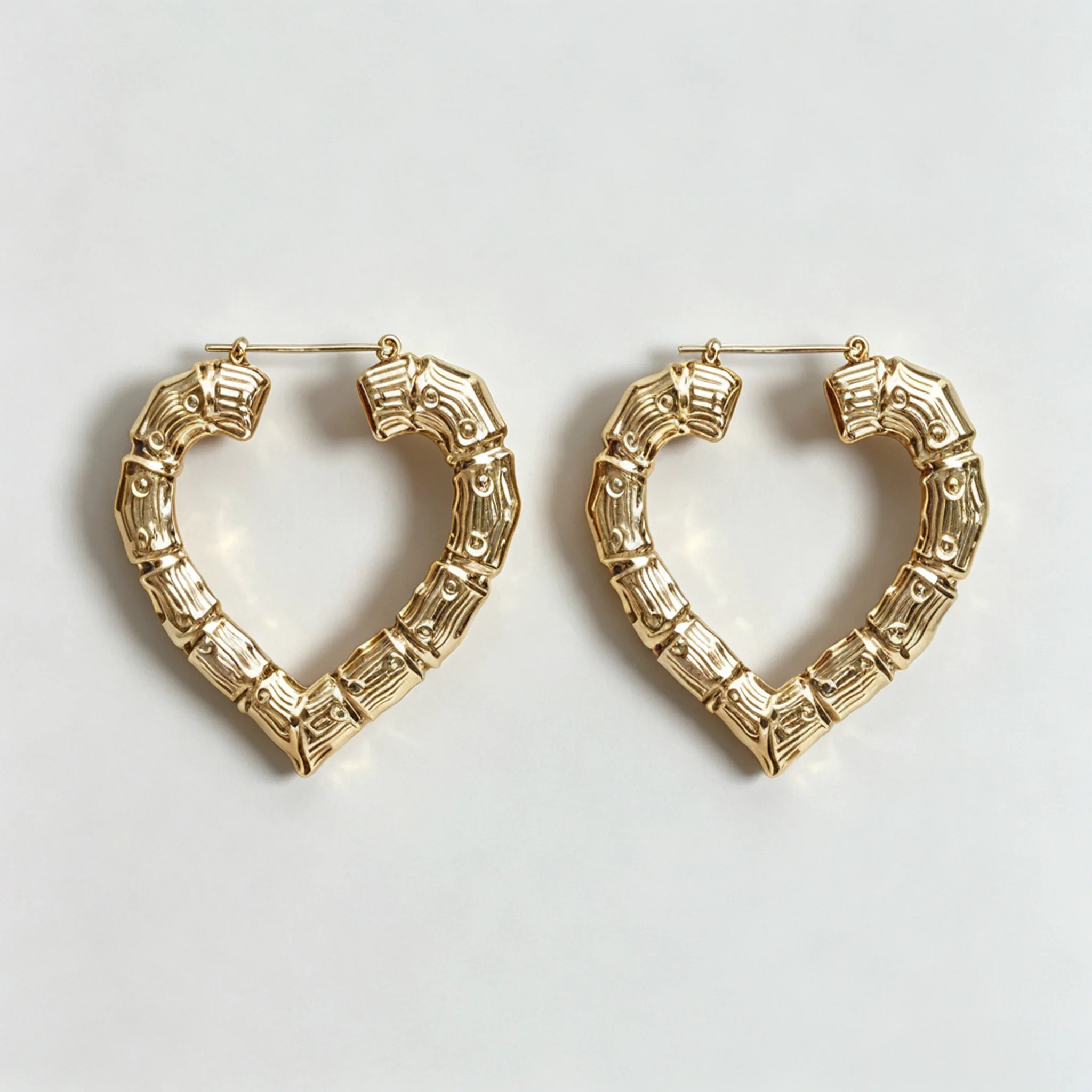 large bamboo door knocker earrings source image